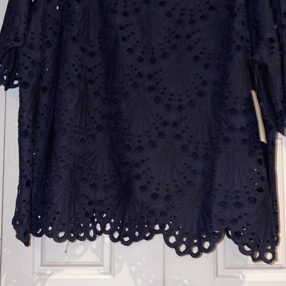 Navy Blue Embroidered - Picture 4 of 7